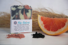 Load image into Gallery viewer, Rose Clay & Charcoal Soap Bar 6 OZ