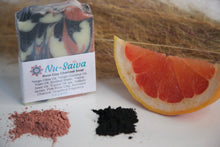 Load image into Gallery viewer, Rose Clay & Charcoal Soap Bar 6 OZ