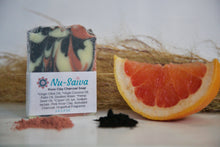 Load image into Gallery viewer, Rose Clay & Charcoal Soap Bar 6 OZ